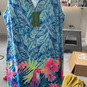 Lilly Pulitzer Harper shift let’s mango